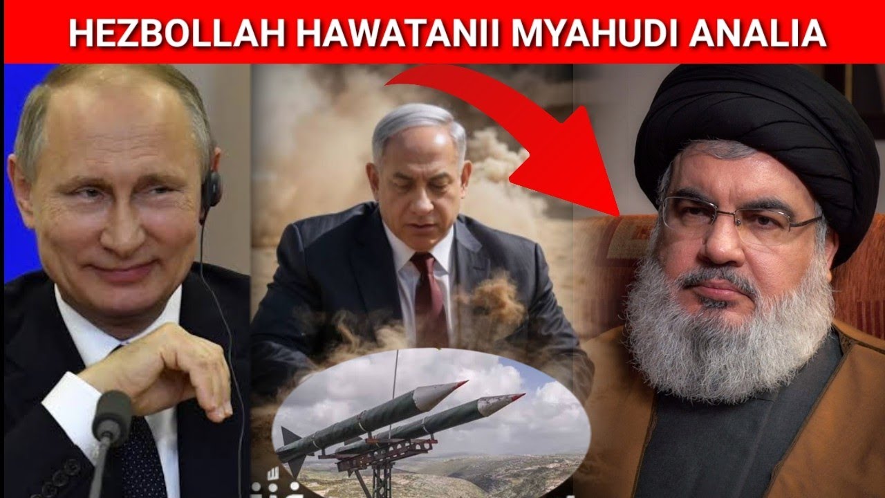 WASHIRIKA WA PUTIN LEBANON WANAICHAKAZA ISRAEL KWA MAKOMBORA