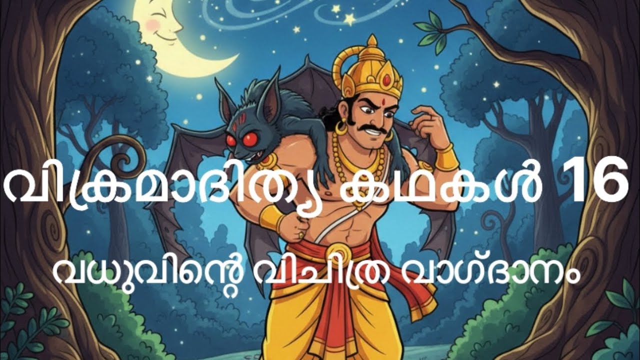 വിക്രമാദിത്യ കഥകൾ 16 വധുവിന്റെ വിചിത്ര വാഗ്ദാനം. Vikramadithya Kadhakal -16 