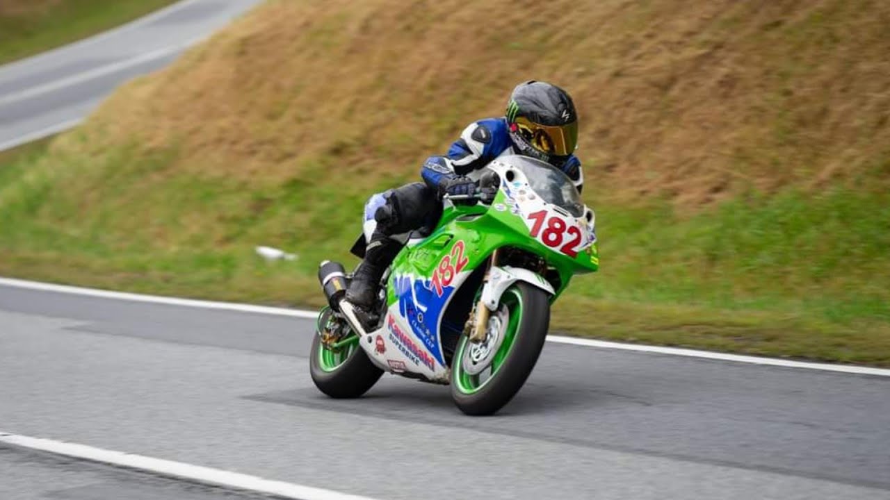 Lückendorfer Bergrennen 2024  Klasse 6   Wertungslauf  1   ZXR400  ( #182 )