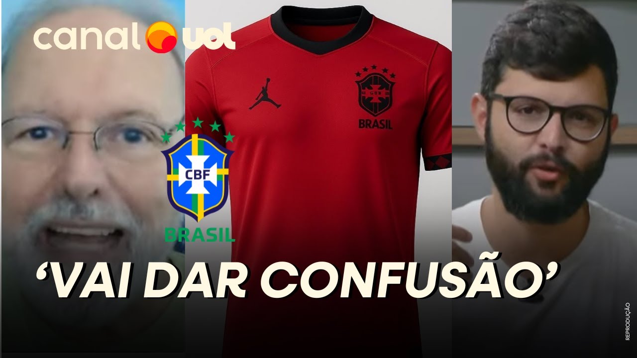 CAMISA VERMELHA NA SELEÇÃO É UM HORROR! VAI DAR CONFUSÃO! COLUNISTAS DEBATEM