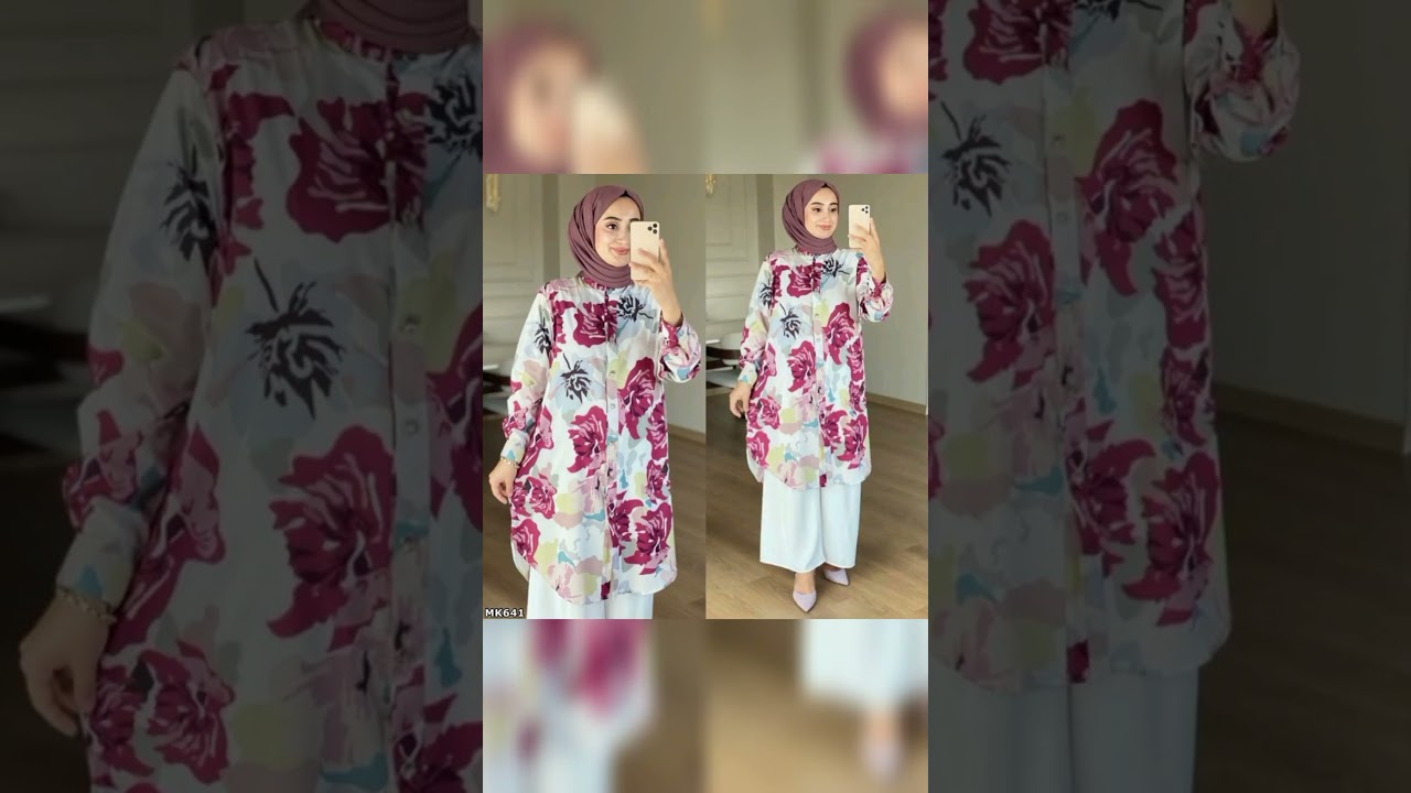 #latest #beautiful long top design😍✨ ideas for Muslim girls💖#zunairashah786 #fashion #viralshort