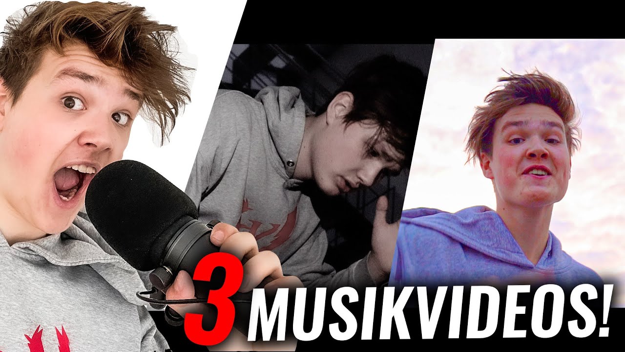 3 MUSIKVIDEOS an einem TAG machen Challenge!