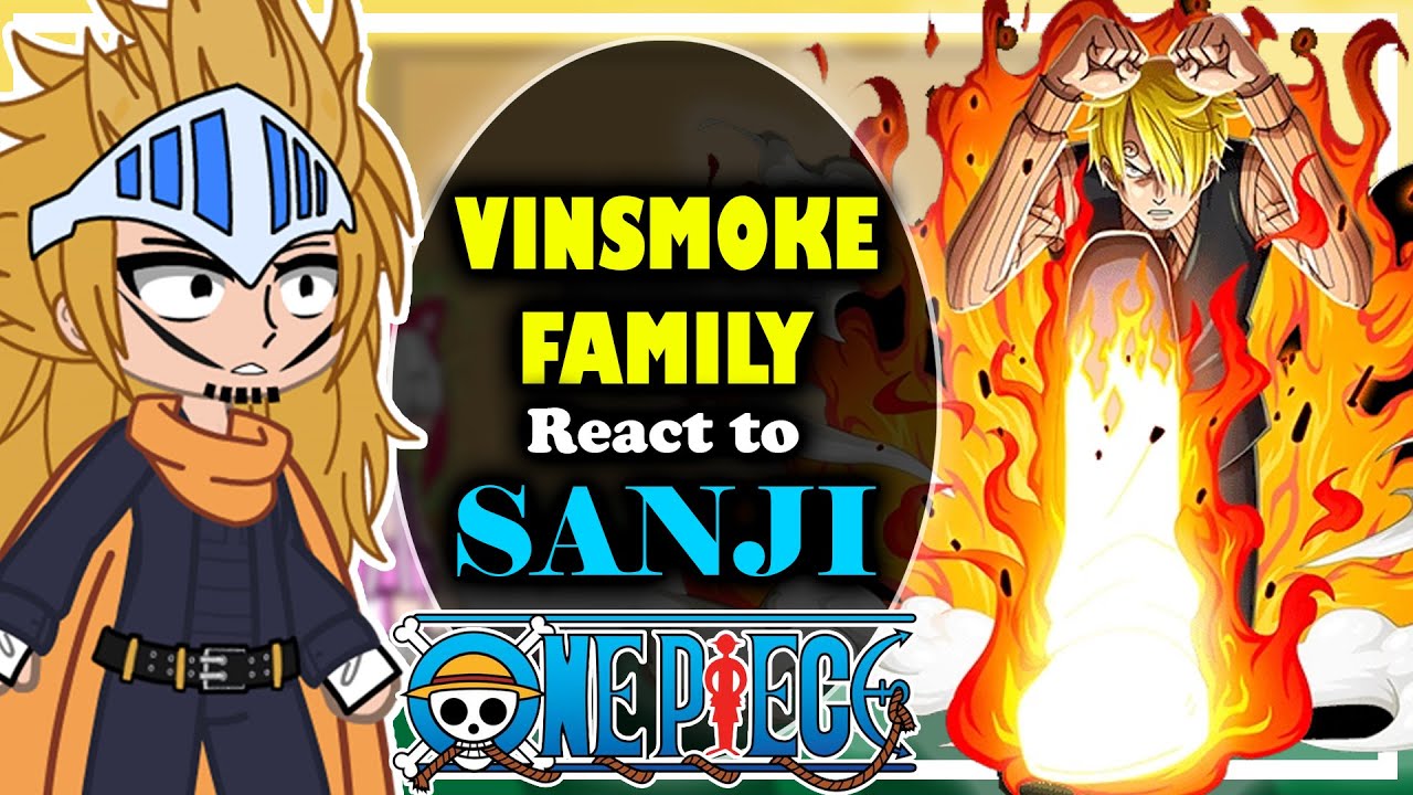 👑 Vinsmoke family react to Sanji | One piece | Luffy | Gacha Club