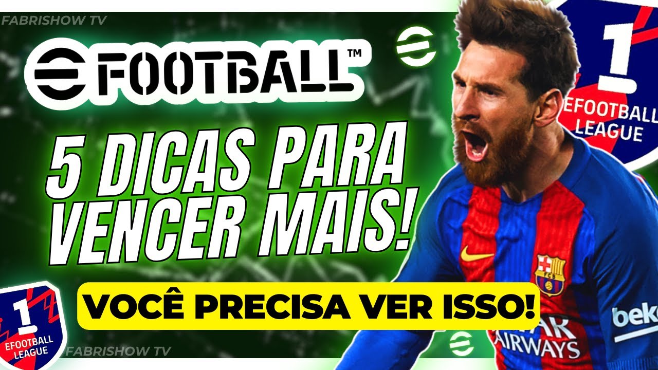 🚨 PARE DE ERRAR! DICAS PARA EVOLUIR SUA GAMEPLAY NO EFOOTBALL 2025