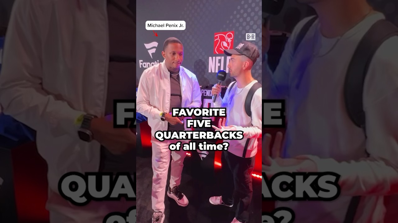 Michael Penix Jr.'s five favorite QBs of all time 🏈