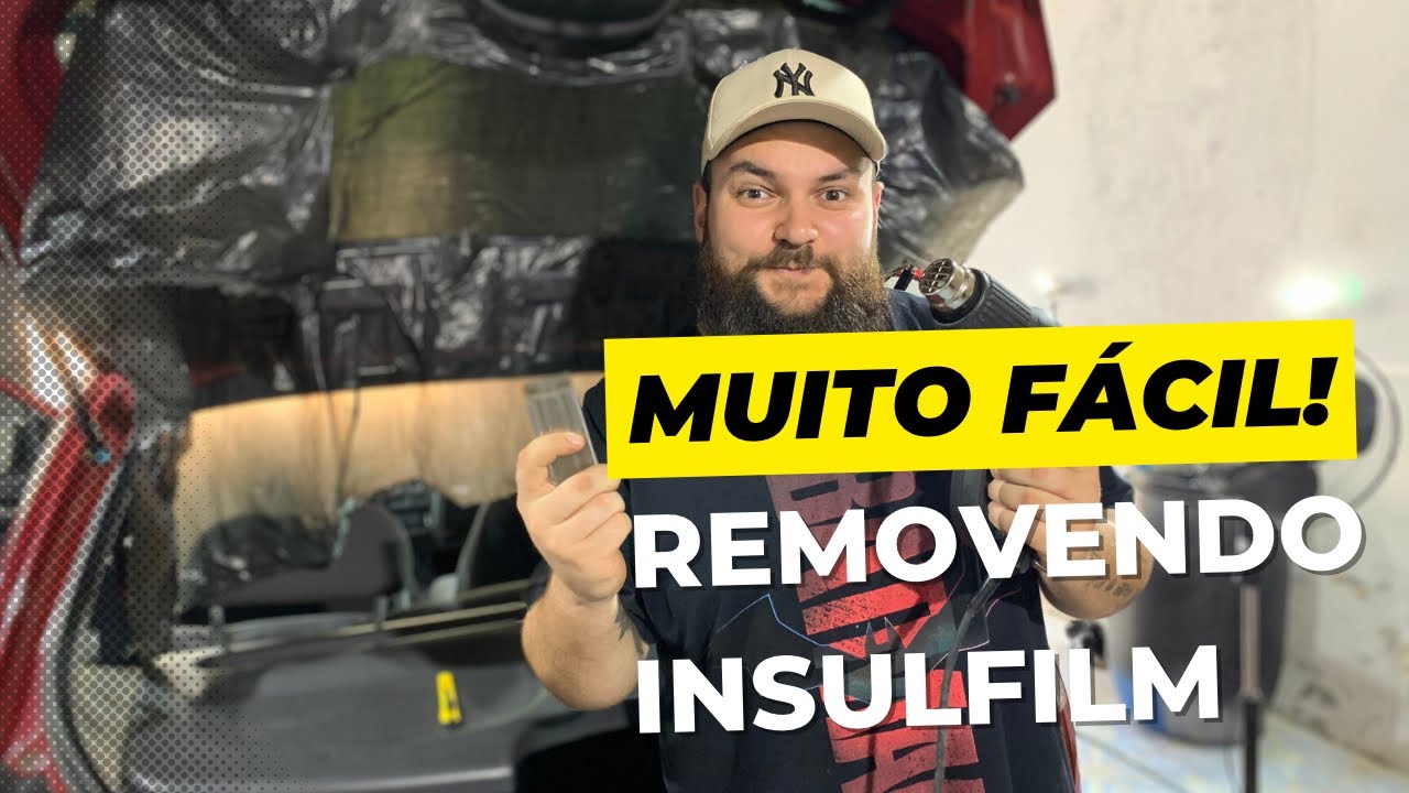 COMO REMOVER INSULFILM | Muito fácil com essa técnica 😱