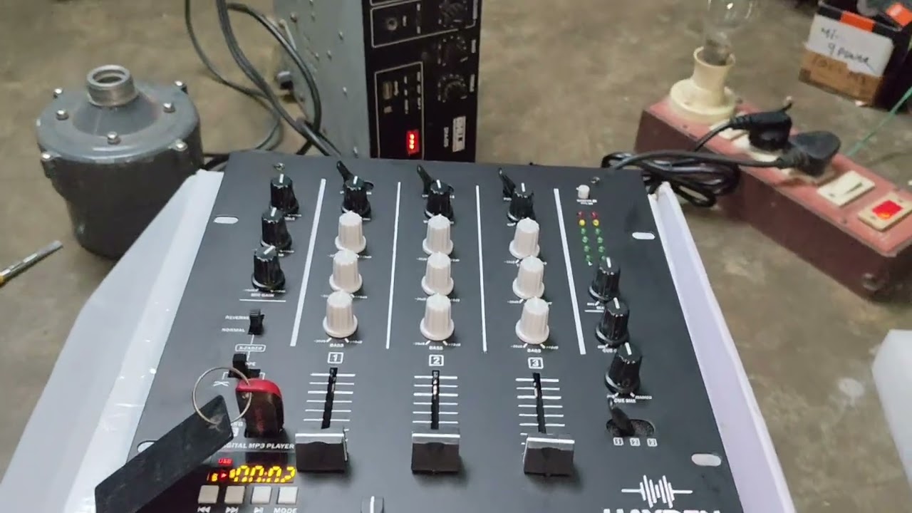 Dj mixer m4 usb