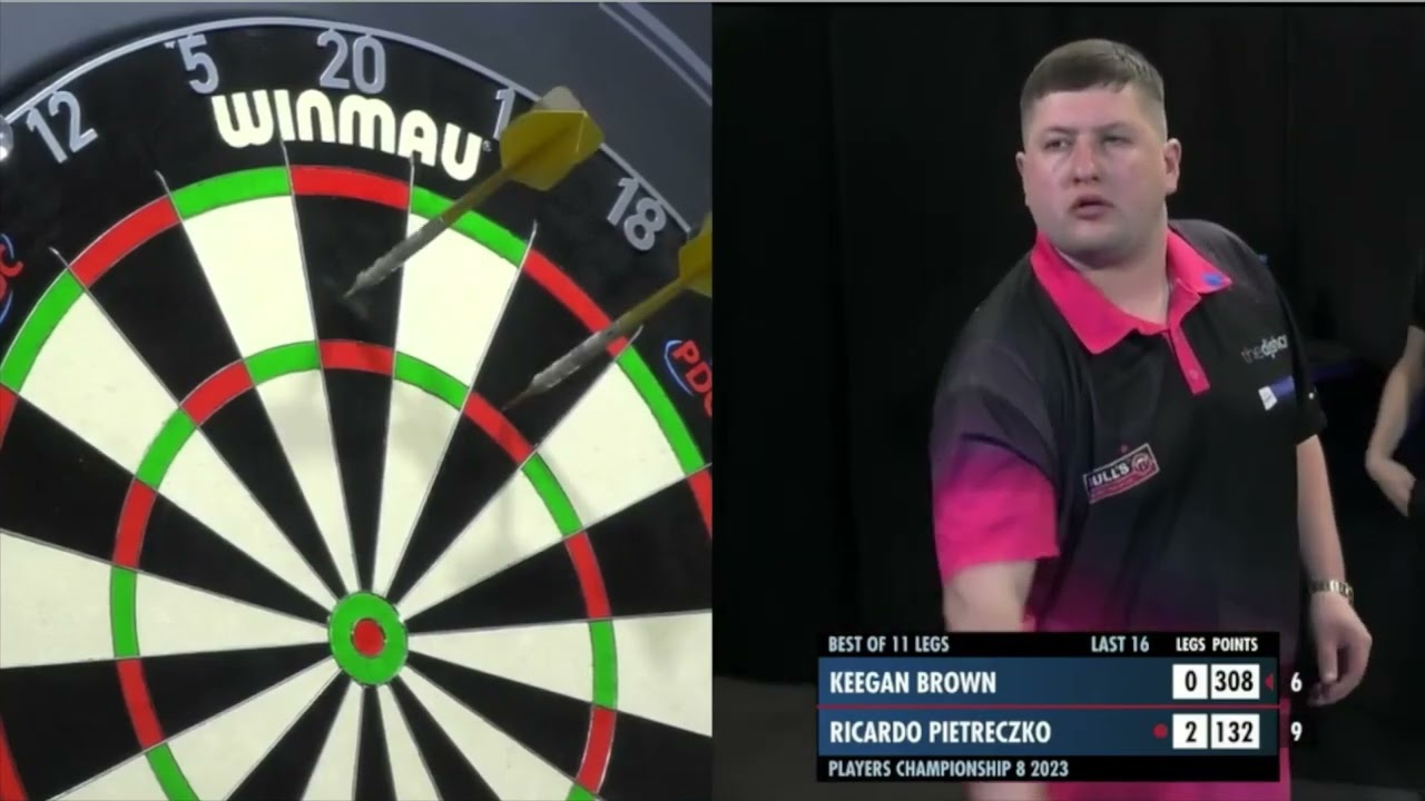 Last 16 Players Championship 8 2023 Keegan Brown vs Ricardo Pietreczko