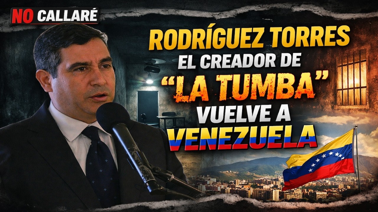 Rodríguez Torres, el creador de la tumba, vuelve a Venezuela