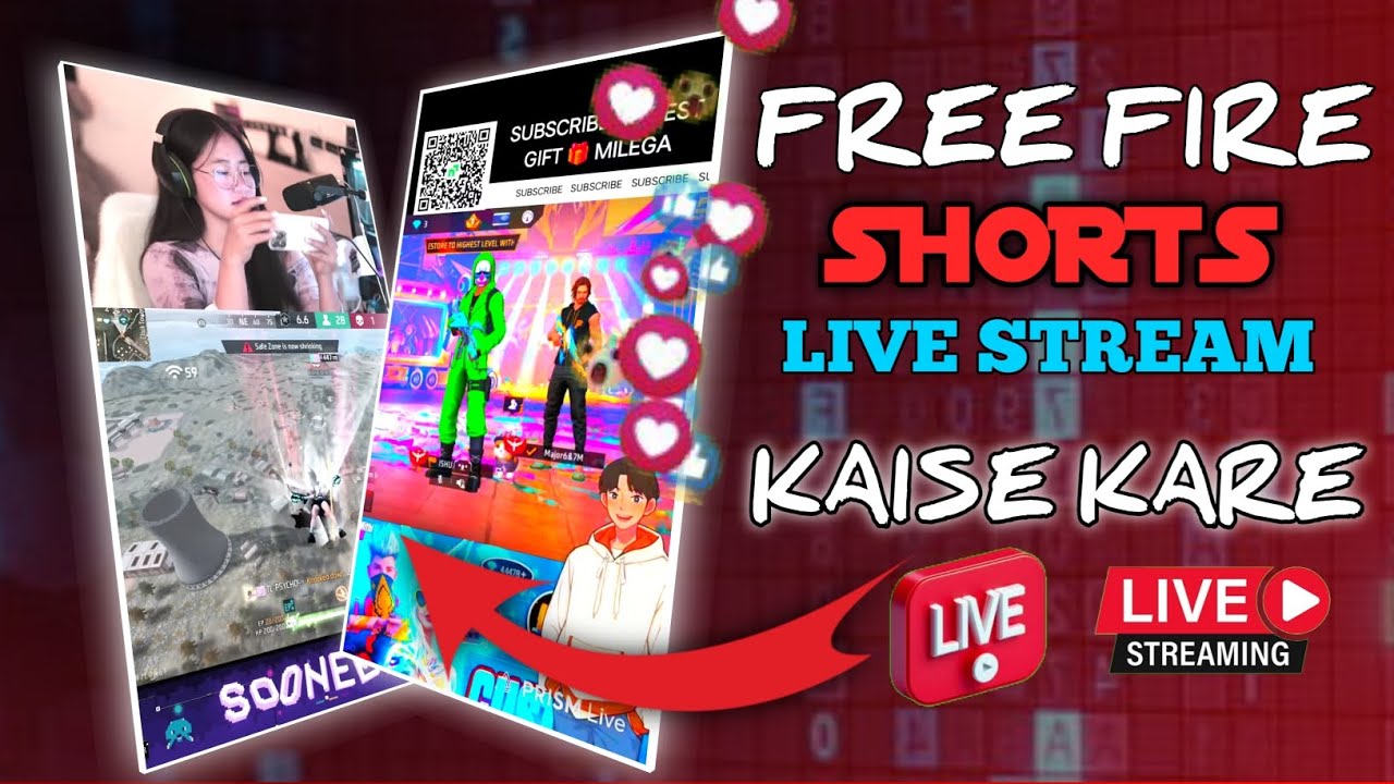 FREE FIRE Shorts Live Stream Kaise Kare? 🔴 2026 Trick (No PC)