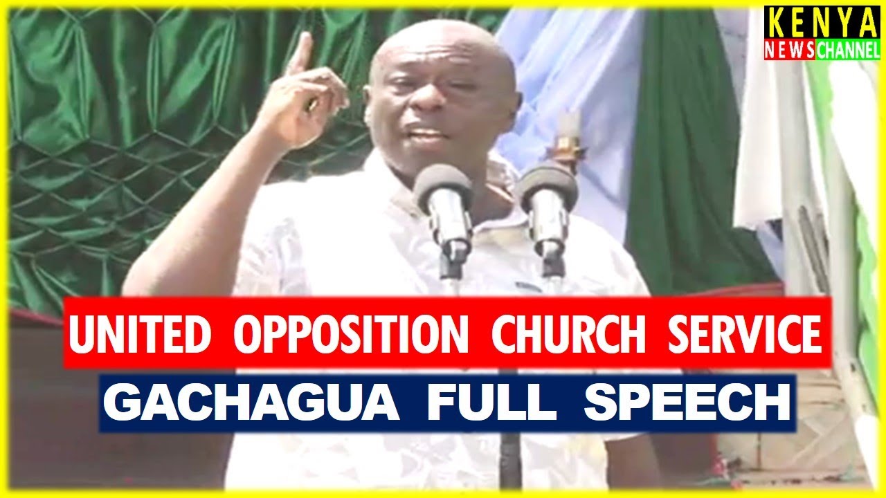 Gachagua EXPLOSIVE speech today with Matiangi in Church at Nyandarua - Listen what he told Ruto