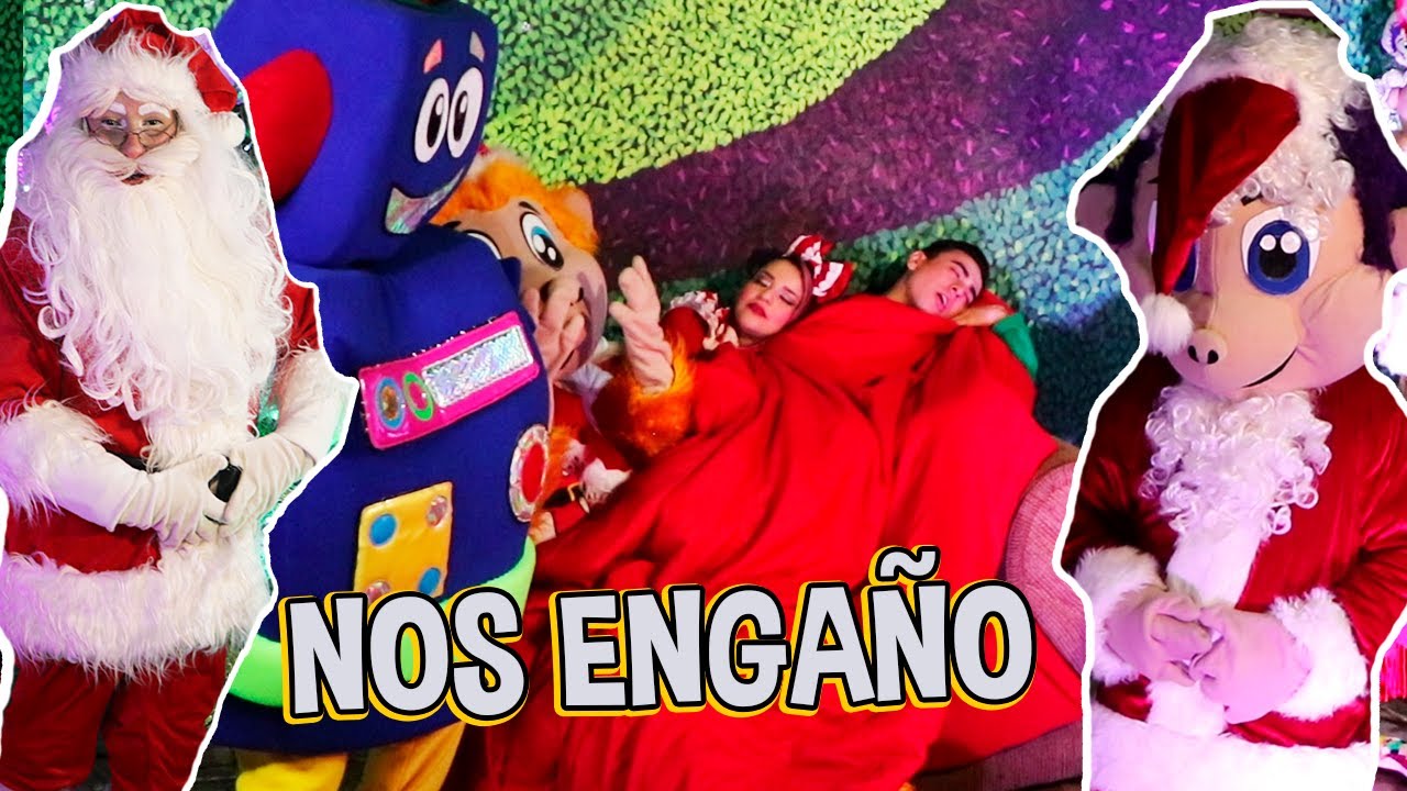 SE CONVIERTE en SANTA CLAUS/ ESPECIAL NAVIDEÑO /AMIX