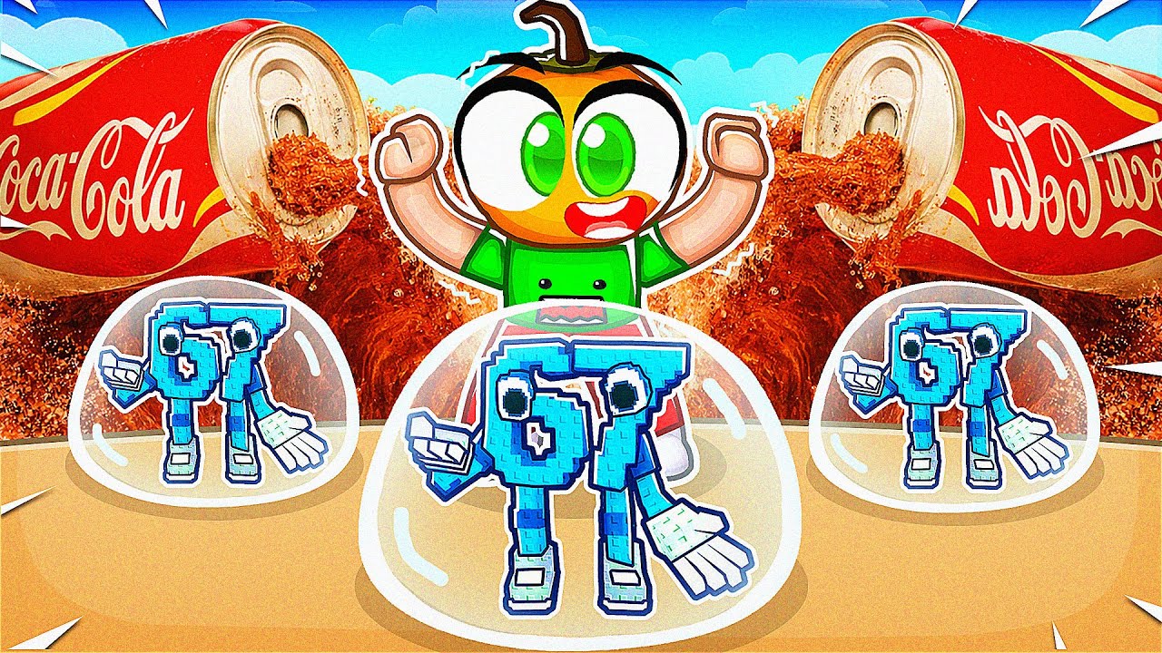 67 BRAİNROT'U KOLA TSUNAMİSİNDEN KURTARDIM! 🥤🌊 | Roblox