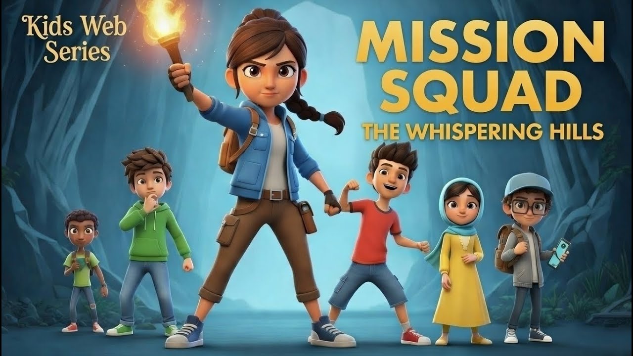 Mission Squad 9 | The Whispering Hills 🌄 | Kids Adventure Cartoon in Urdu | KIDS TIME #kidsseries
