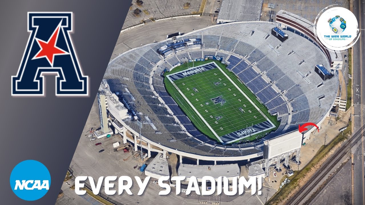 American Athletic Conference College Football Stadiums