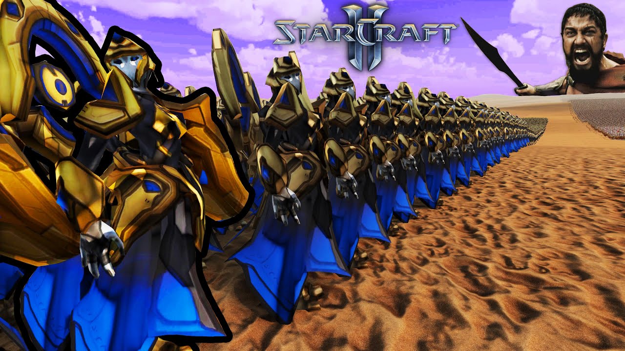 20,000 STARCRAFT ADEPTS vs 15,000,000 SPARTANS | Ultimate Epic Battle Simulator 2