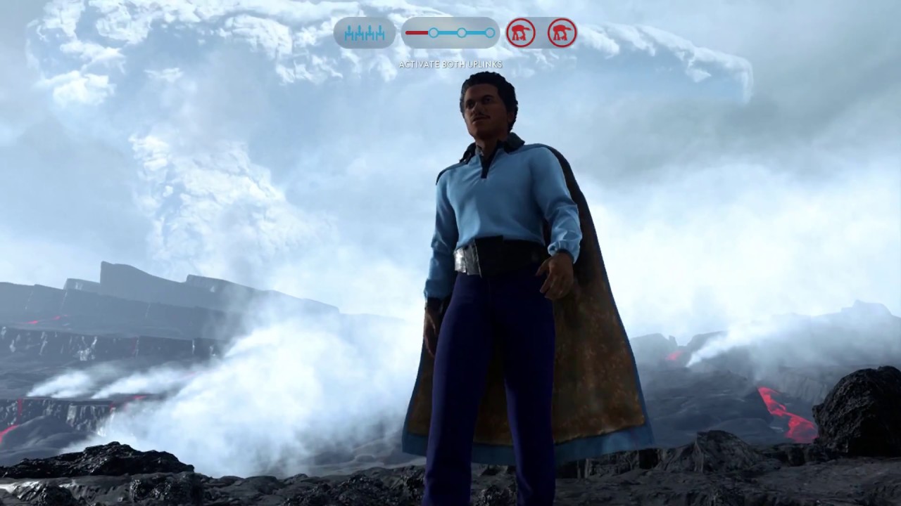Star Wars Battlefront - Lando's Unlimited Power Blast Glitch | take down both AT-AT's in 2 rounds!