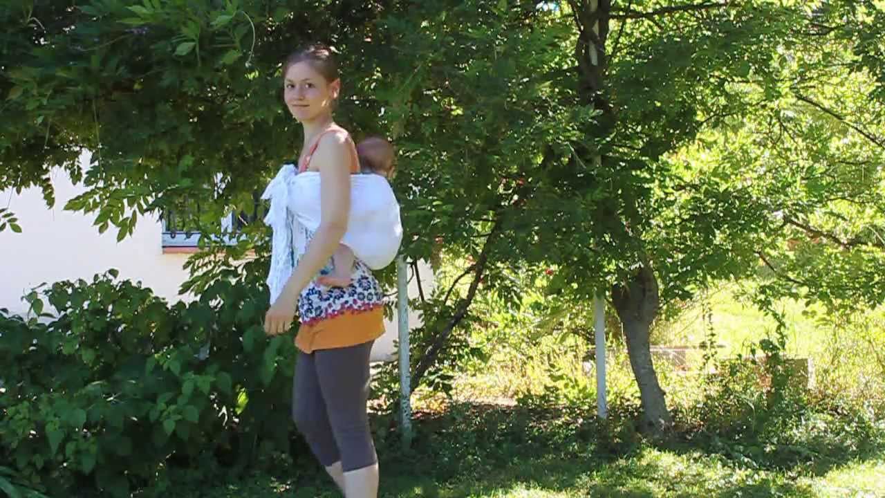 Rebozo 3 façons : pagne, sling, hamac