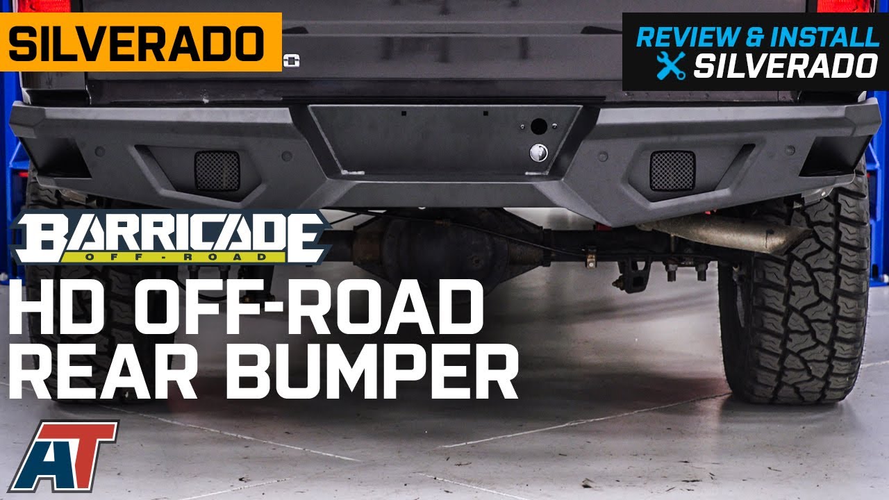2014-2018 Silverado 1500 Barricade HD Off-Road Rear Bumper Review & Install