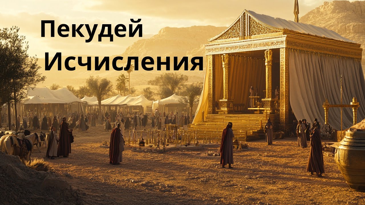 Пекудей Исчисления - Строительство Мишкана завершено. Последняя глава Книги Шмот (Исход)