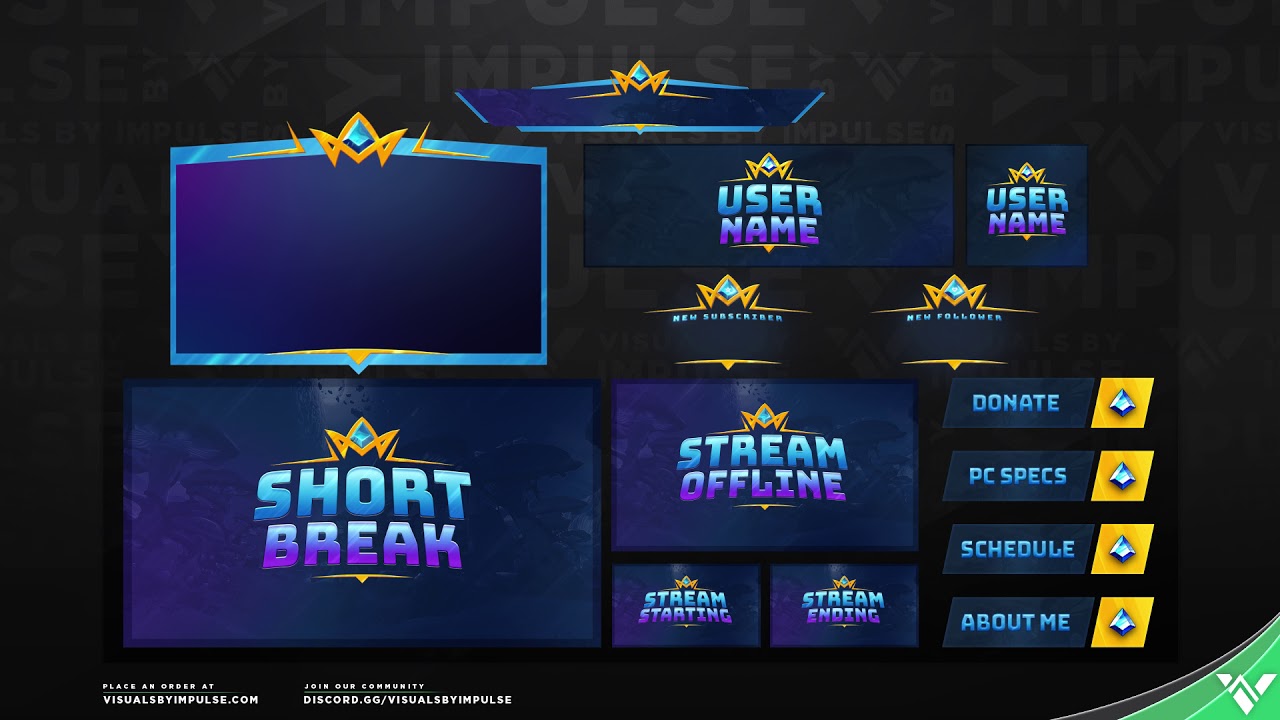 NEW Realm Royale Animated Stream Design for Twitch and Mixer!