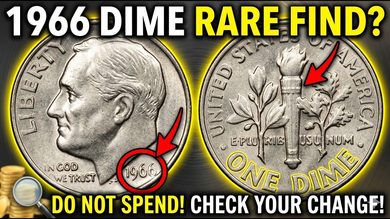 Don't Spend This 1966 Dime Until You Watch This! Rare Coin Value Guide
