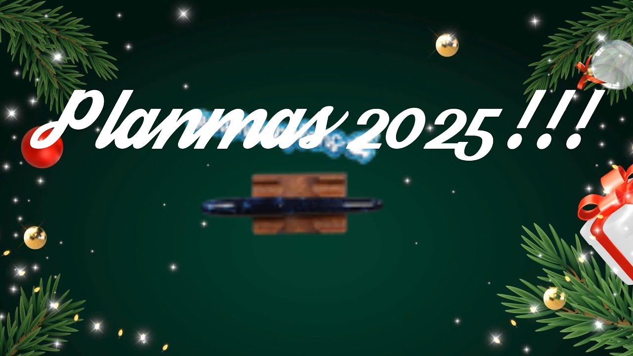 Planmas....yep....I know! #newpenday #planmas
