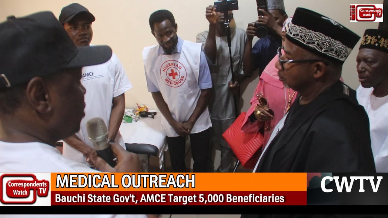 Bauchi Govt, AMCE Launch Free Medical Outreach for 5,000 Residents