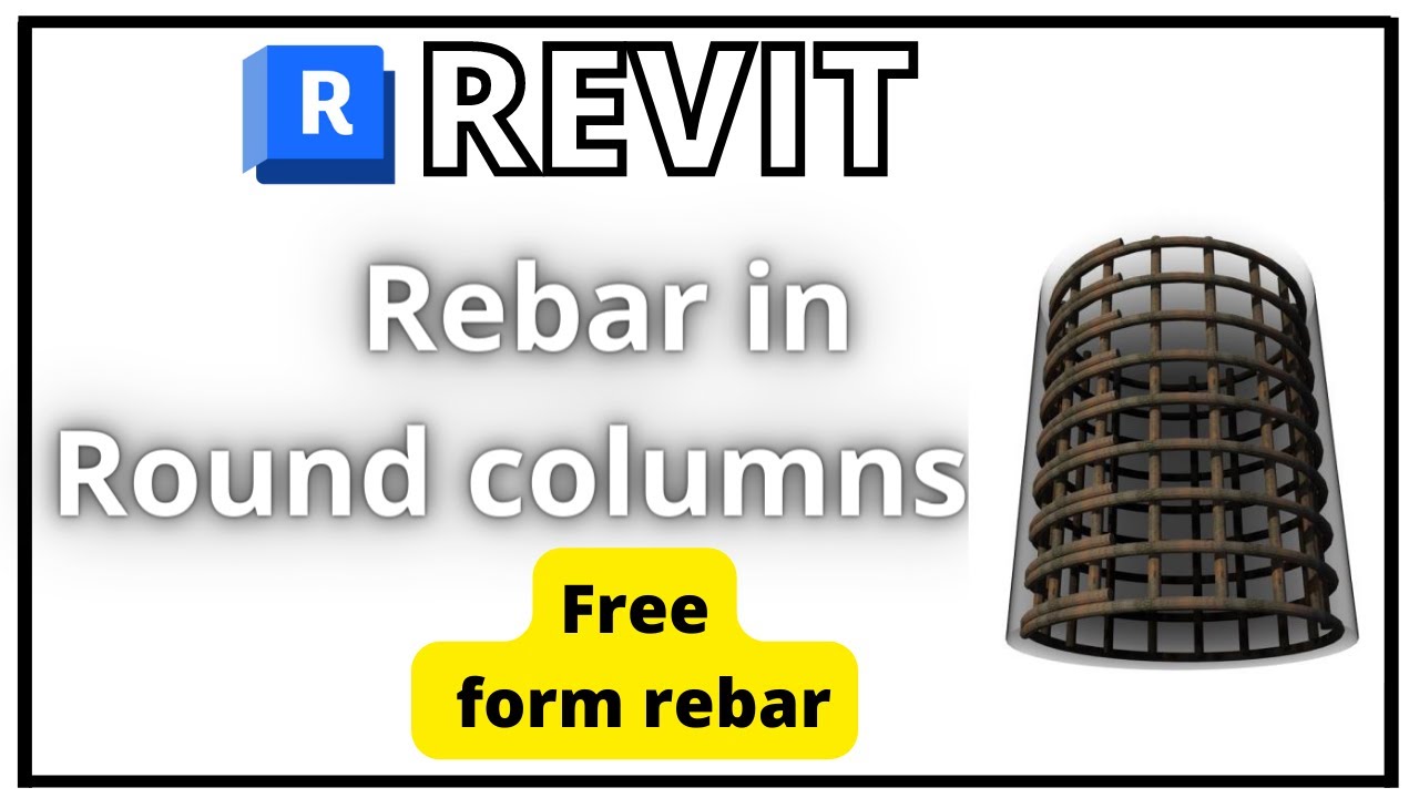Round Column rebar in Revit_ Reinforcement of round columns in revit.