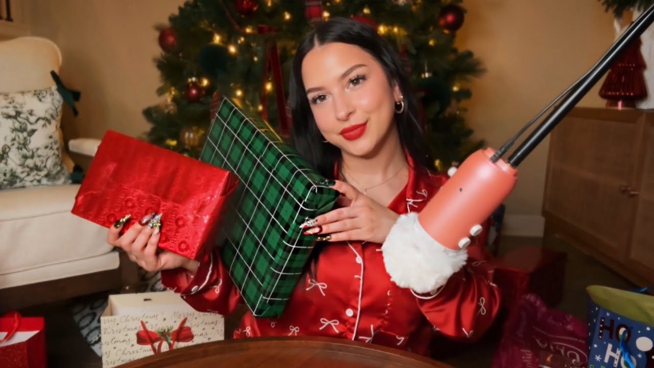 ASMR It’s Christmas Eve!🎄 Last-Minute wrapping 🎁 