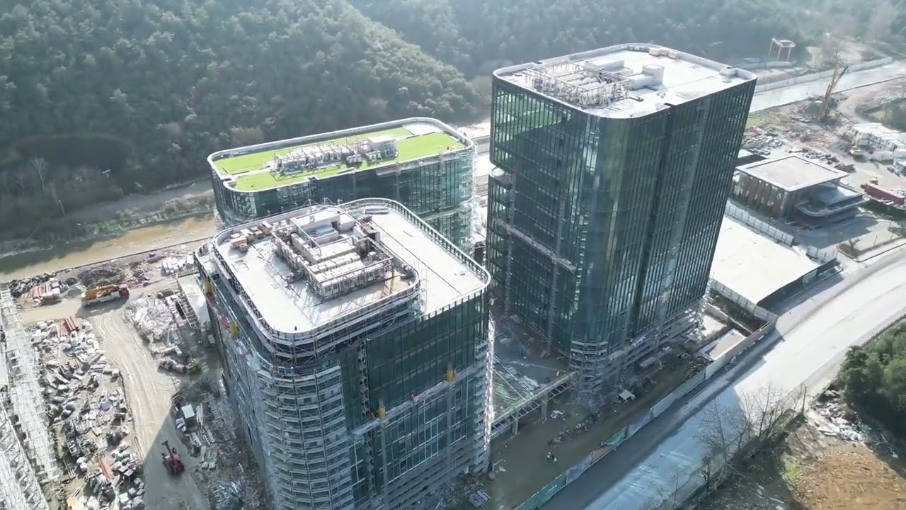 Maslak Koru İnşa Çalışmaları Devam Ediyor