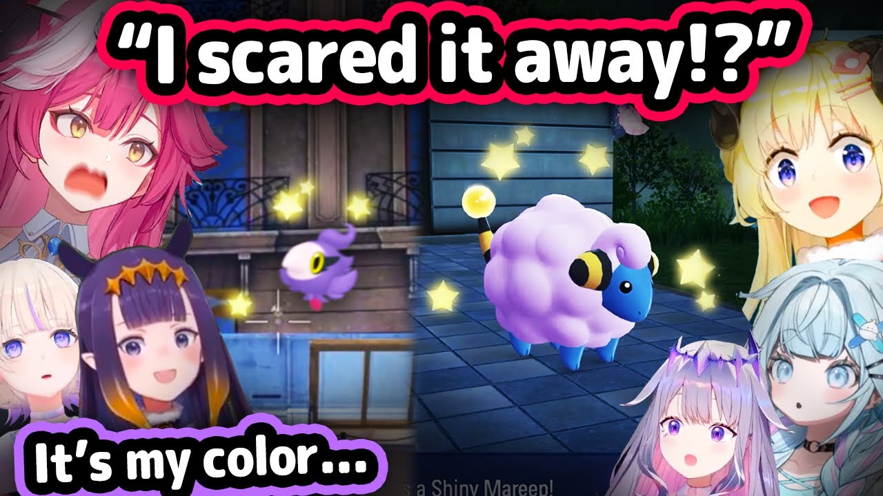 Hologirls' Reactions To Finding Shiny Pokemon Is Too Cute【Hololive】