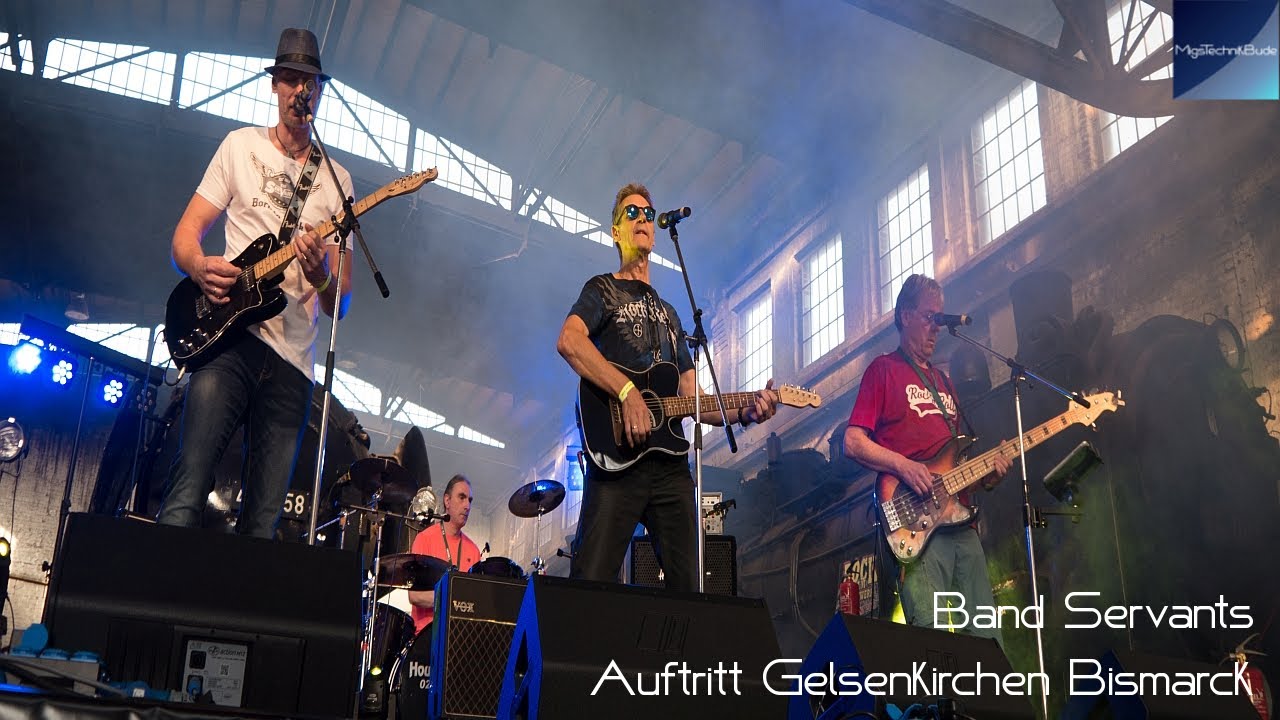 Rock am Bahnwerk 2017 Livemittschnitt der Band The Servants - Born to Be Wild
