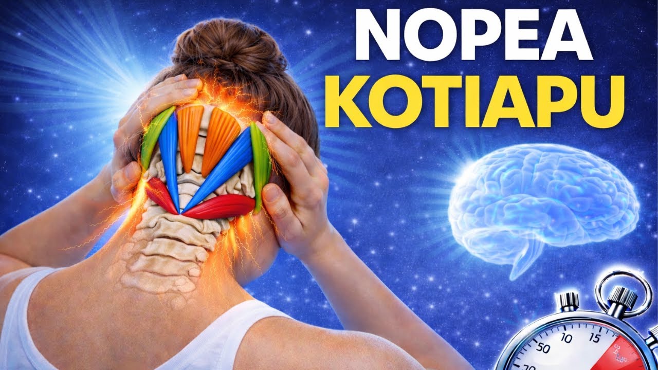 Opas päänsäryn kotihoitoon - jännityspäänsärky, oireet ja hoito