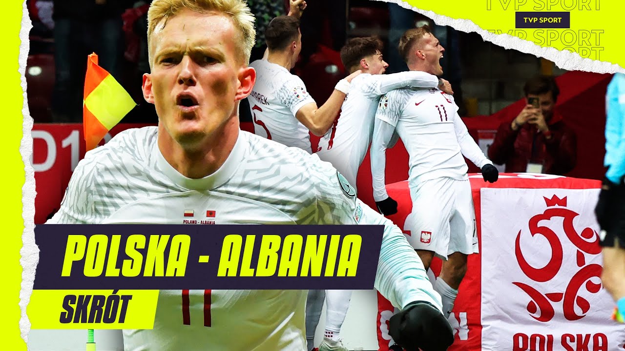 EL. EURO 2024: POLSKA - ALBANIA, ŚWIDERSKI ZNOWU TO ZROBIŁ! KOLEJNY GOL | SKRÓT MECZU