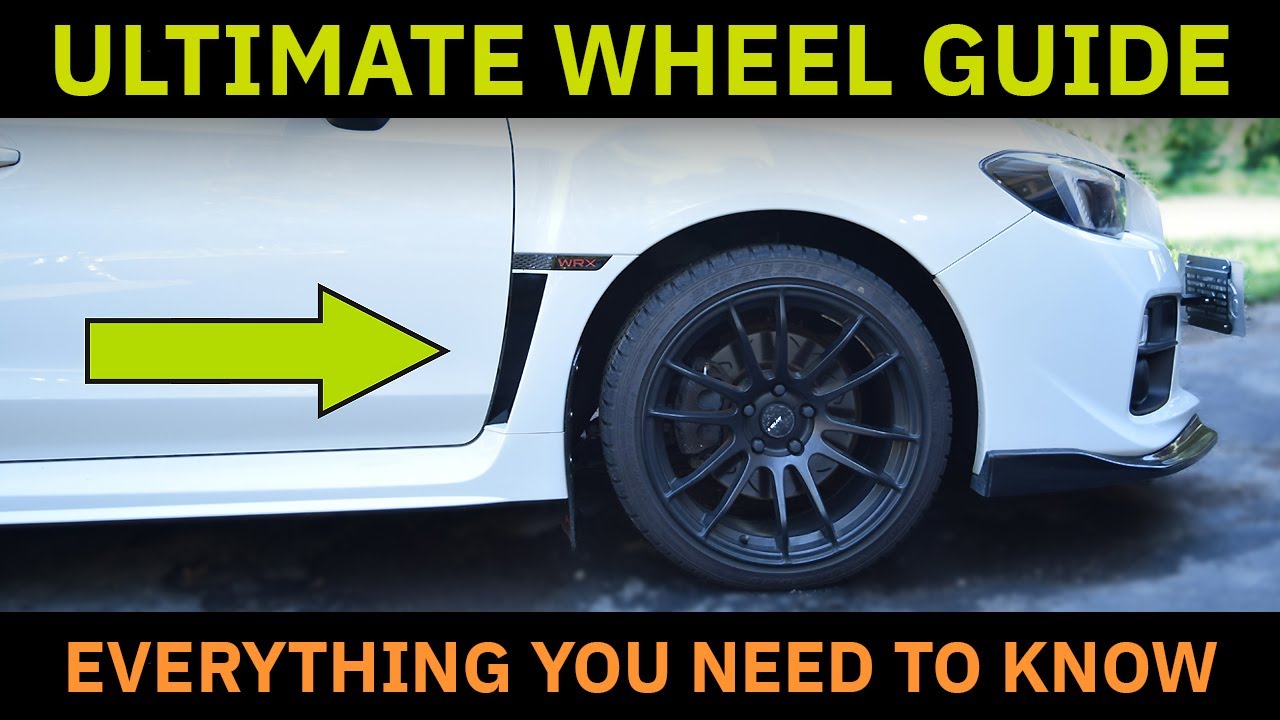 Полное руководство по выбору колес для Subaru WRX и STI 2015+