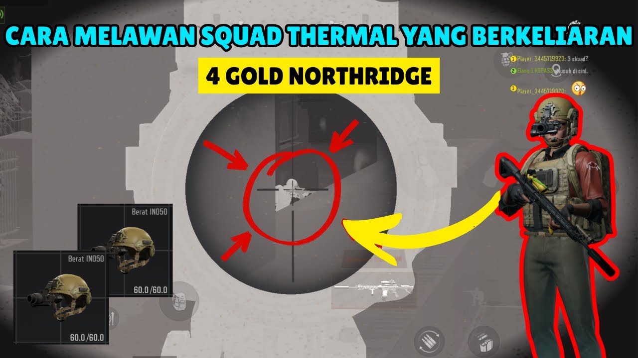 LAWAN MUSUH PAKAI THERMAL SUSAH? KALIAN HARUS NONTON INI! | Arena Breakout S11