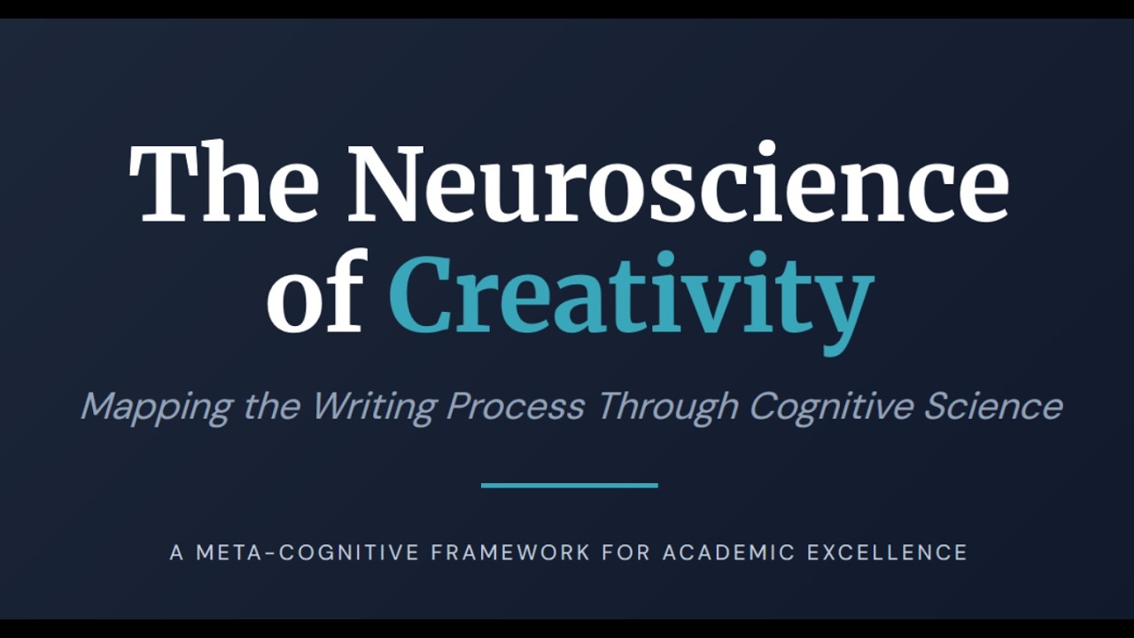 The Neuroscience Behind the Writing Process
