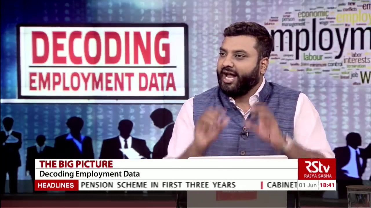 Interview of Chief Statistician of India (CSI) cum Secretary, MoSPI on Rajya Sabha TV.