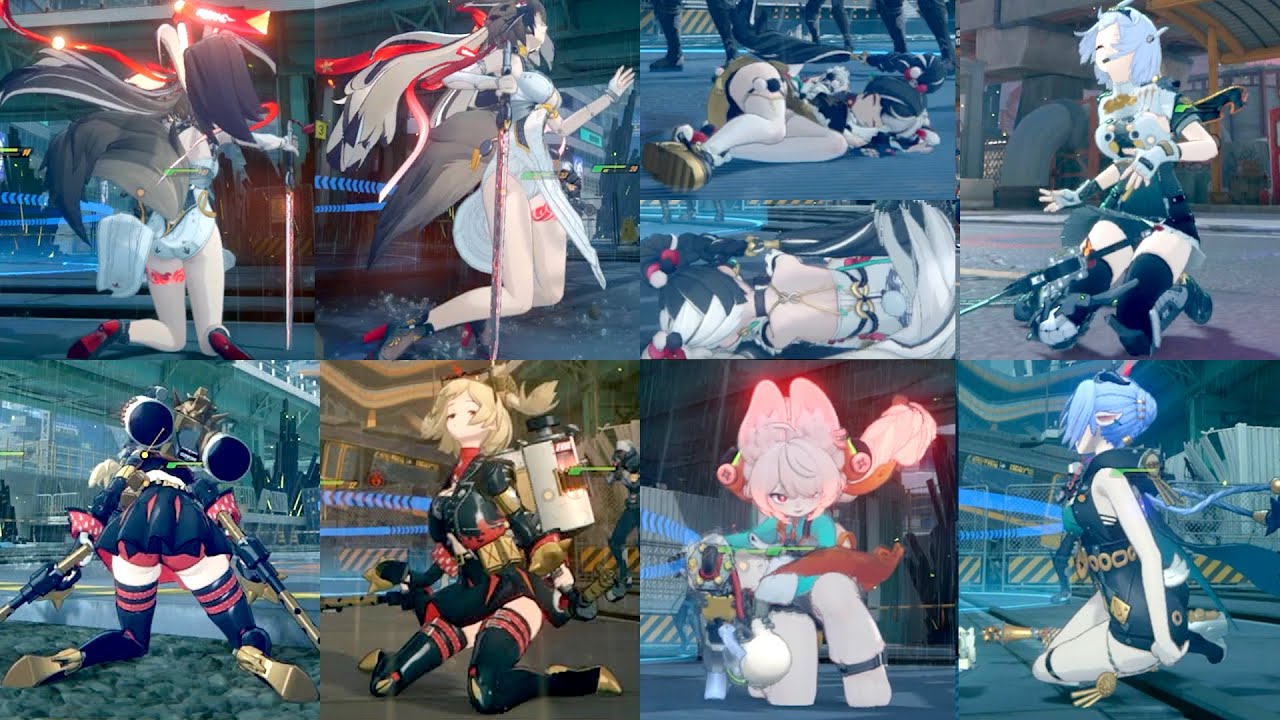 ZZZ 2026: Every Character Defeat Animations (Slow Motion Showcase!) #zzzero #zzzcreators