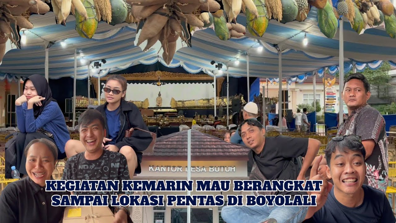 VLOG SEBELUM BERANGKAT & REVIEW TIPIS DI LOKASI PENTAS DI BOYOLALI
