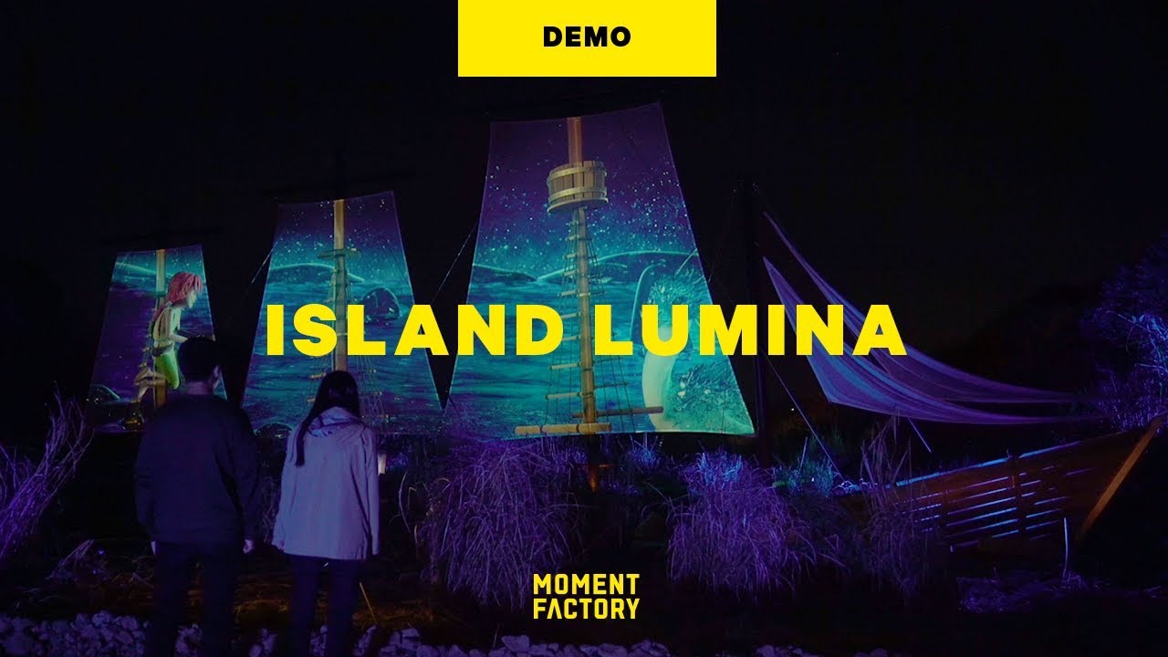 Island Lumina | an enchanted night walk in search of a jewel
