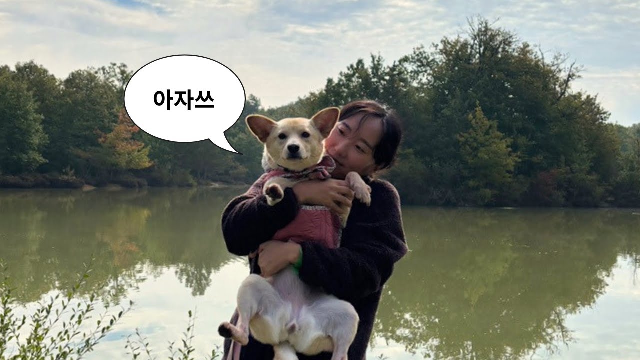 프랑스 사는 진도믹스의 견생 첫 바캉스 🐶🍂 / 국제커플 / 🇫🇷 VLOG