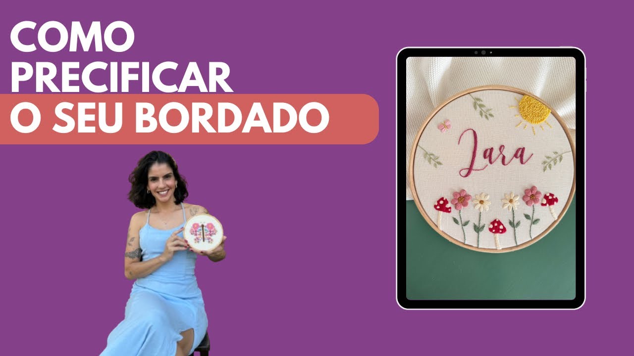 Como precificar o seu BORDADO: Guia Fácil para não errar mais