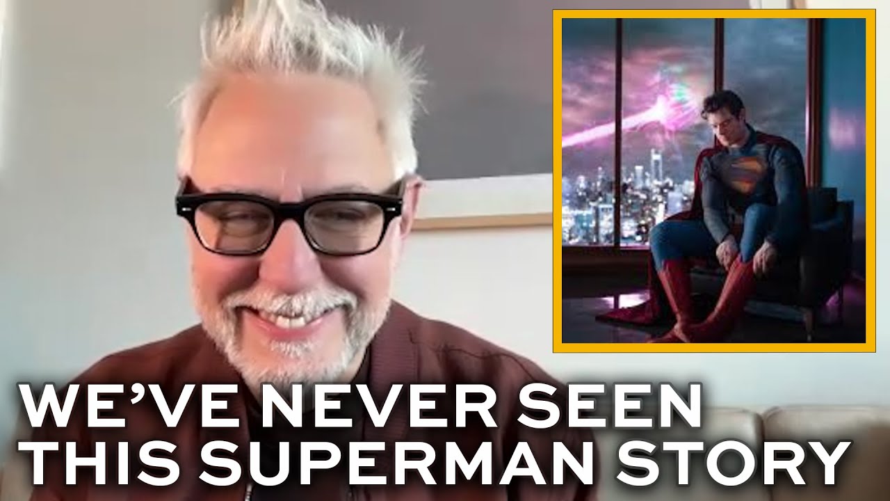 James Gunn says we'll see a Silver Age Sci-fi SUPERMAN story