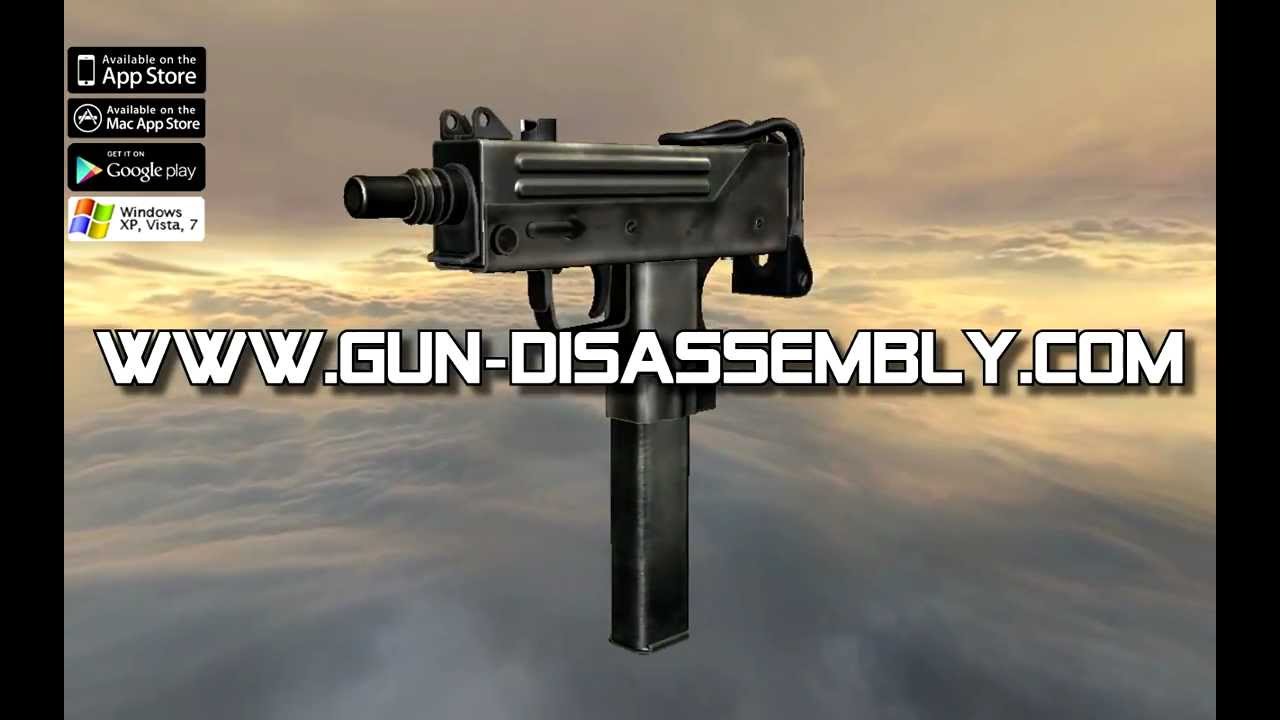MAC 10 full auto (full disassembly and operation)