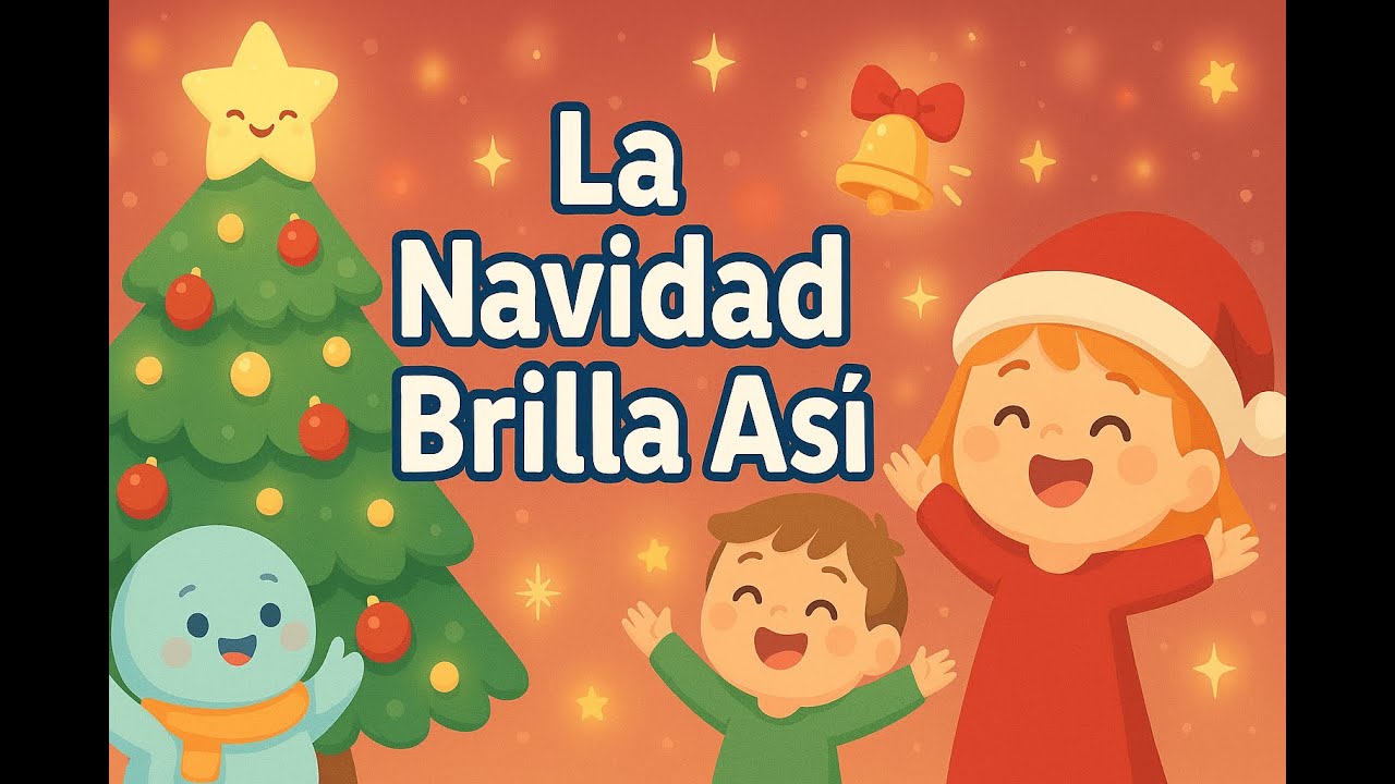 LA NAVIDAD BRILLA ASÍ 🎄✨ | Canción Infantil Navideña Mágica | PequeSón
