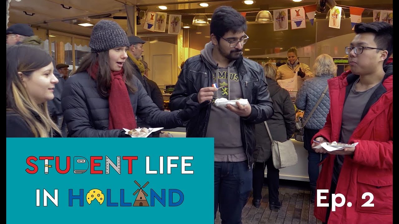 Student Life in Holland #2 – Dutch snacks in Leeuwarden 🍰🍟🍬