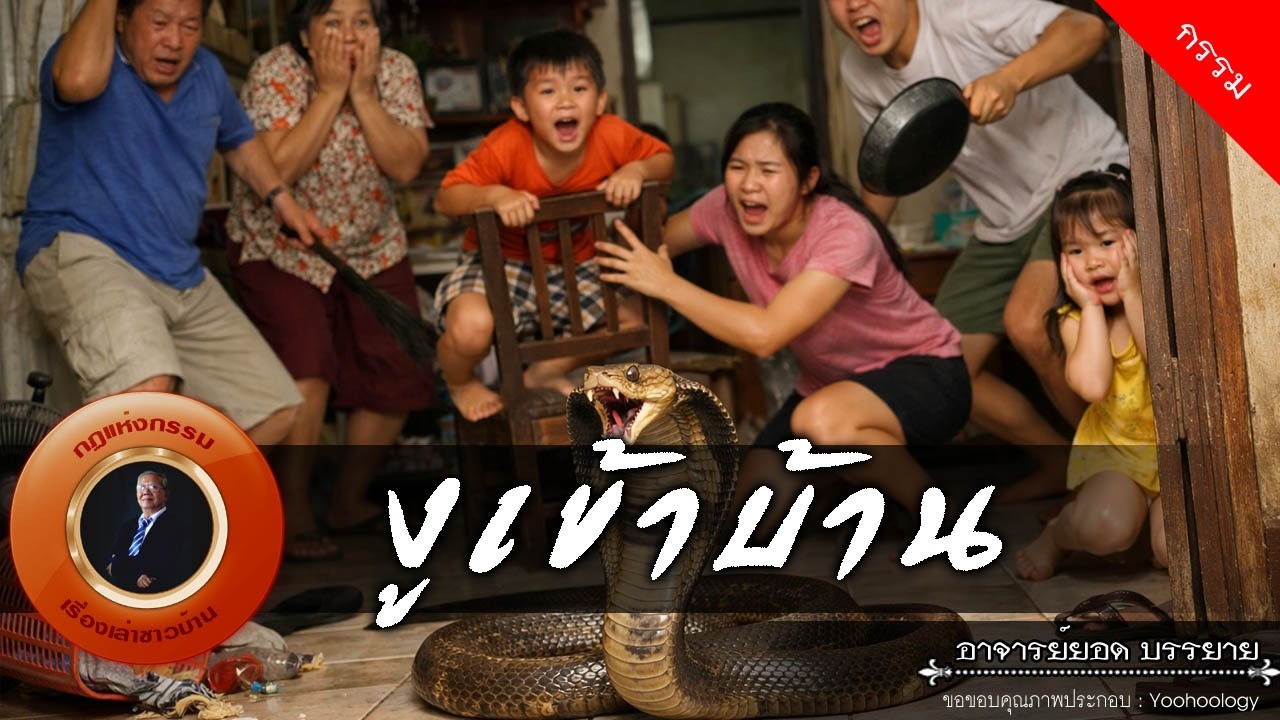 อาจารย์ยอด : งูเข้าบ้าน [กรรม]