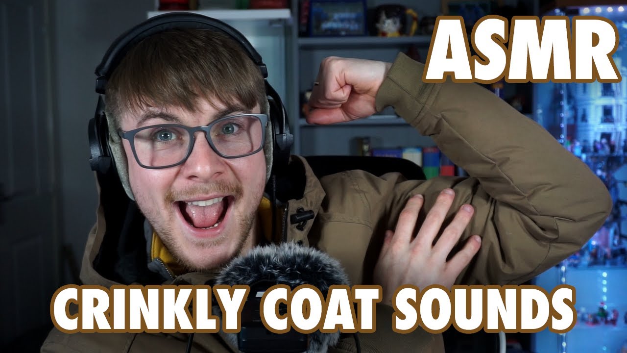 ASMR | Crinkly Coat Sounds (Whispering Triggers)